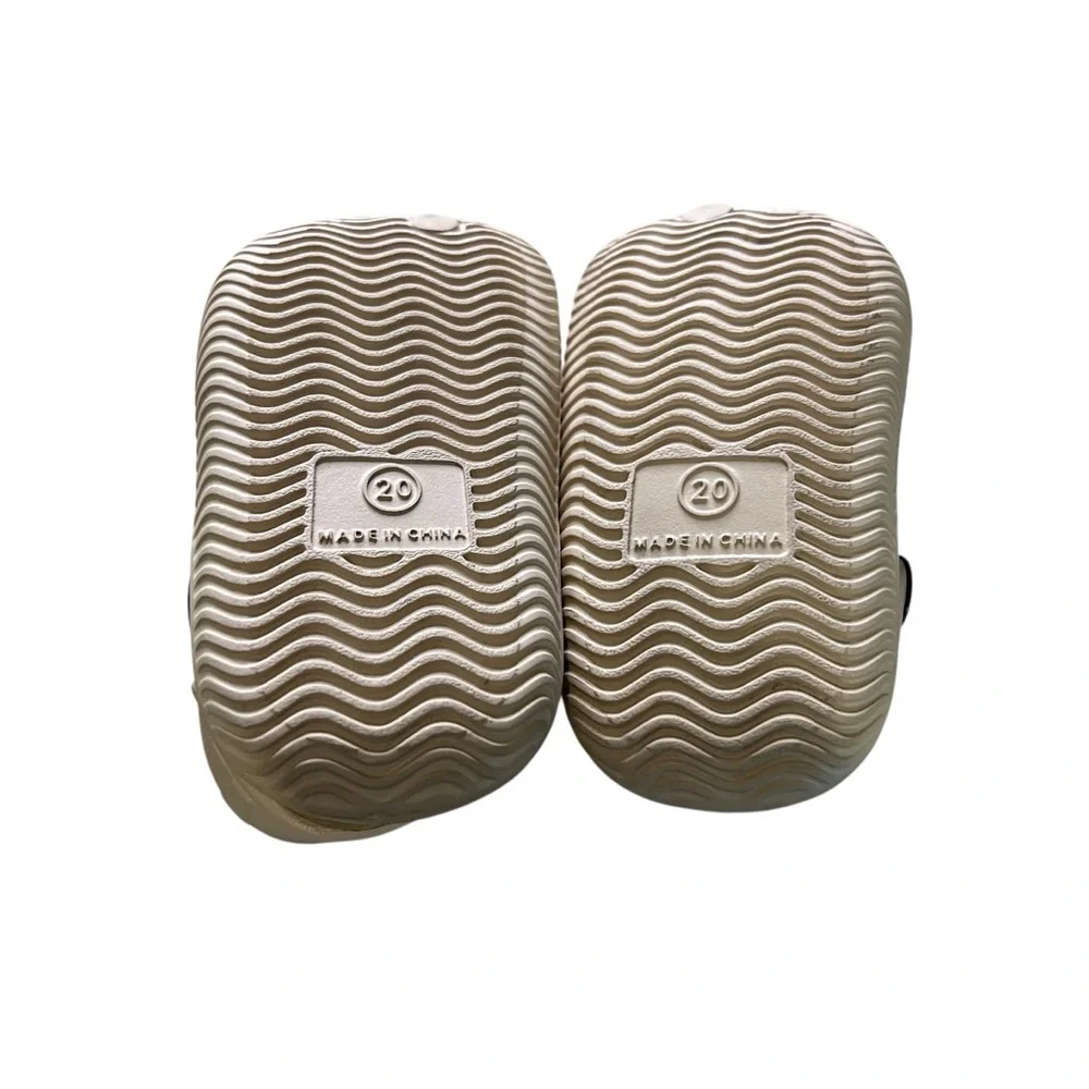 Croc Style Shoes 1.5 year old tan